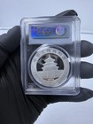 2009 10yn China Silver Panda 1oz Pcgs Ms 70  30th Anniversary