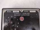 Cornell Dubilier Decade Capacitor Cdc 5 Box 600 Vdc 220 Vac Max