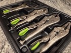 Mac Tools 4-pc  Trigger Release Locking Pliers Set - Green