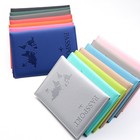 Rfid Blocking Passport Holder Leather Wallet Cover Case Travel For Men And Women