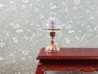 Dollhouse Hurricane Oil Lamp Table Light 12 Volt Light 1 12 Scale Miniature