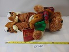 2006 Avon Twas The Night Before Christmas Animated Talking Story Time Bear Plush
