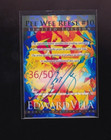 Pee Wee Artist Signed Giclee Print Card  10 36 50 2018 Dodgers