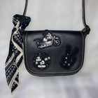 Limited Edition Disney X Coach Patricia Saddle Bag Mickey Shoulder Bag