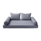 Style4 5pc Daybed Mattress Bolster Pillow Fitted Sheet Cover Only Queen Ad001