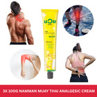 3 X 100 G Namman Muay Thai Boxing Analgesic Cream Muscle Relief Sport Massage