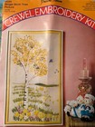   Pauline Denham Vintage Crewel  Embroidery  Stitchery Kit   Single Birch Tree 