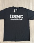 United States Marine Corps -    usmc Mcas Cherry Point    - Black T-shirt -sz Large