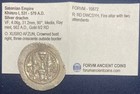 Ancient Sasanian Empire Khusro I 531-579 A d  Silver Drachm
