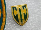 Original Vietnamese Made 18th Military Police Brigade Patch   Beercan