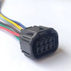 8-way Front Led Headlights Connector Pigtail For Honda Civic 2016-2023
