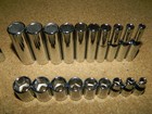 Lot Of 35 Blackhawk Usa 1 4  Drive Sockets Metric   Sae Deep   Standard 6 Point