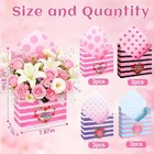 12 Pcs Gifts For Mothers Day Florist Box Mothers Day Bouquet Envelope Boxes