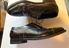 Imperial Florsheim 92346 Men   s 9 Black Leather Business Or Dress Shoe
