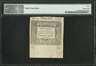 1776 Connecticut  American Revolution Colonial Currency Bank Note Ct-198  Pmg 50