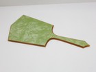 Vintage Bakelite Green   Invory Pyralin Celluloid Art Deco Vanity Beveled Mirror