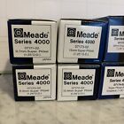 Meade Series 4000 Telescope Eyepieces Lot Of 8 Bnib