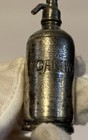 Antique Camwal Seltzer Soda Bottle Advertising Figural Match Safe Holder Vesta