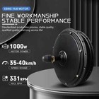 E-bike Conversion Kit 48v 1000w Brushless Gearless Rear Rotate Hub Motor Wheel