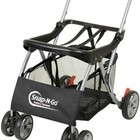 Universal Baby Stroller Lightweight One Hand Fold Compact W  Cup Holder Storage