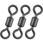 100x Fishing Barrel Swivels Rolling Bearing Snap For Saltwater Freshwater Water