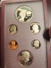 1983s Us Mint Olympic Prestige Proof Set 90  Silver 1  With Case  coa