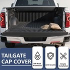 Tailgate Spoiler Cap For 2019-2021 Chevy Silverado gmc Sierra 1500  Oem Fit