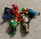 Vintage Meanies Lot Of 5 Beanie Plush Beanbag Babies Toy Series 2
