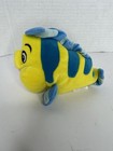 Disney The Little Mermaid Flounder Vintage Disney Store Plush Bean Bag Toy