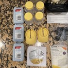 Medela Pump In Style Advanced Double Breast Pump   Accessories W trays   Bags