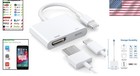 1080p Lightning To Hdmi Adapter - Seamless Screen Mirroring For Iphone ipad