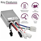 Currie 24 Volt 30a 5-pin Control Module For Currie ezip Series Scooters  E-bike