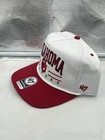Oklahoma Sooners Ncaa  47 Brand White Tt Hitch Rope Adjustable Snapback Hat