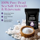 Aromasong Fine Grain Dead Sea Bath Salt With Natural Lavender- 14 Oz 