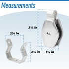 31-12 Extension Ladder Pulley Replacement Kit Compatible With Werner Brand Al   