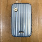 Rimowa Lufthansa Amenity Kit Case Pale Blue  Empty  Case Only