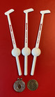 3 Firestone Country Club Swizzle Sticks Drink Stirrer W hat Clip Ball Marker