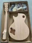 Diy Electric Guitar Kit Lp Style Mahogany Body Rosewood Fretboard Maple Veneer