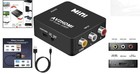 Versatile Av To Hdmi Converter - 1080p High Definition For Home Entertainment