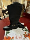 Polo Ralph Lauren Women s-knee Zip-buckle Size 11b New Boots-classic - Leather