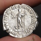 Emperor Commodus Denarius 189ad Ancient Roman Empire Silver Coin Jupiter Rome