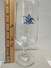 Anheuser-busch Blue Eagle Logo Stemmed Beer Glass