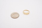 Vintage 14k Yellow Gold Childs Baby Ring Size 2 25