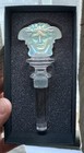 Rosenthal Medusa Versace Glass Wine Bottle Stopper New Iridescent