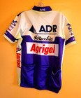 Agrigel Adr Bottecchia Cycling Jersey 1 4 Zip Rear Pockets Large Free Shipping