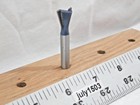  1  New  1 2  D 14   Dovetail Bit Carbide Tipped Router Bit 1 4  Shank Zm
