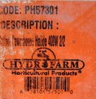 Hydrofarm Grow Light Ballast For 400w  S52 Type Lamp