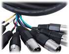 Xlr Snake Cable Patch - 8 Channel 20ft Pro Audio Mic Cord Mixer Sound Stage Pa