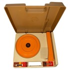 1978 Fisher Price Record Player W  5 Disney Book   Records   Bonus Cinderella Lp