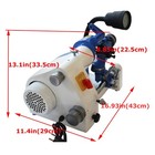 U3 Universal Cutter Grinder Sharpener End Mill Grinding Machine R8 Collets 3 94 